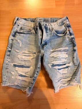 American eagle jean shorts
